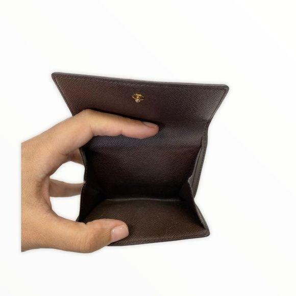 Authentic Louis Vuitton Wallet Damier Azur Leather LV Vintage - Picture 7 of 11